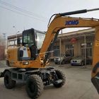 XCMG XE60WA Max Digging Radius 6120mm 42.5kw Wheel Hydraulic Excavator
